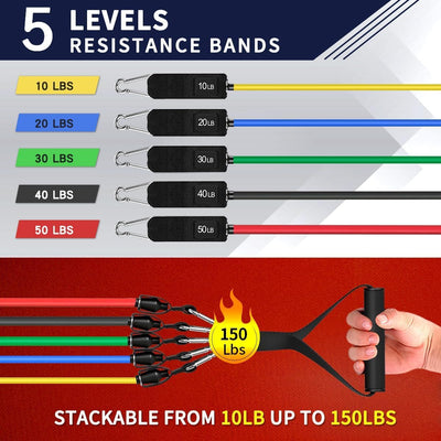 Resistance Band Set with Handles