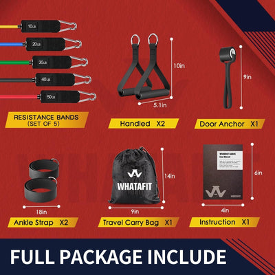 Resistance Band Set with Handles