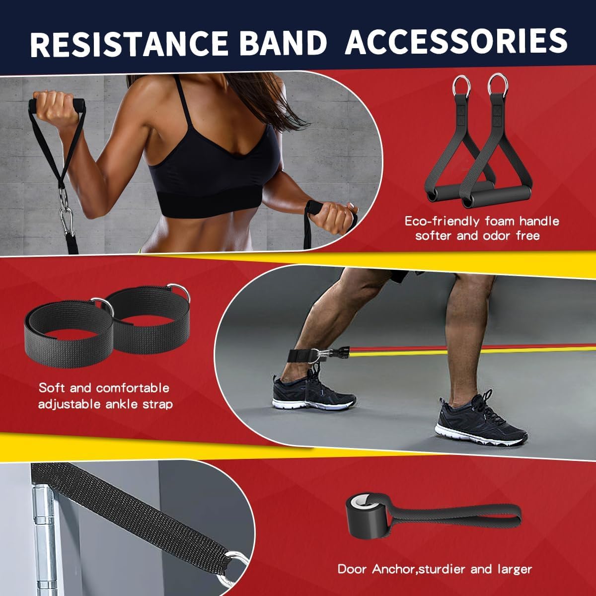 Resistance Band Set with Handles