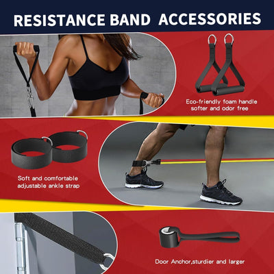 Resistance Band Set with Handles